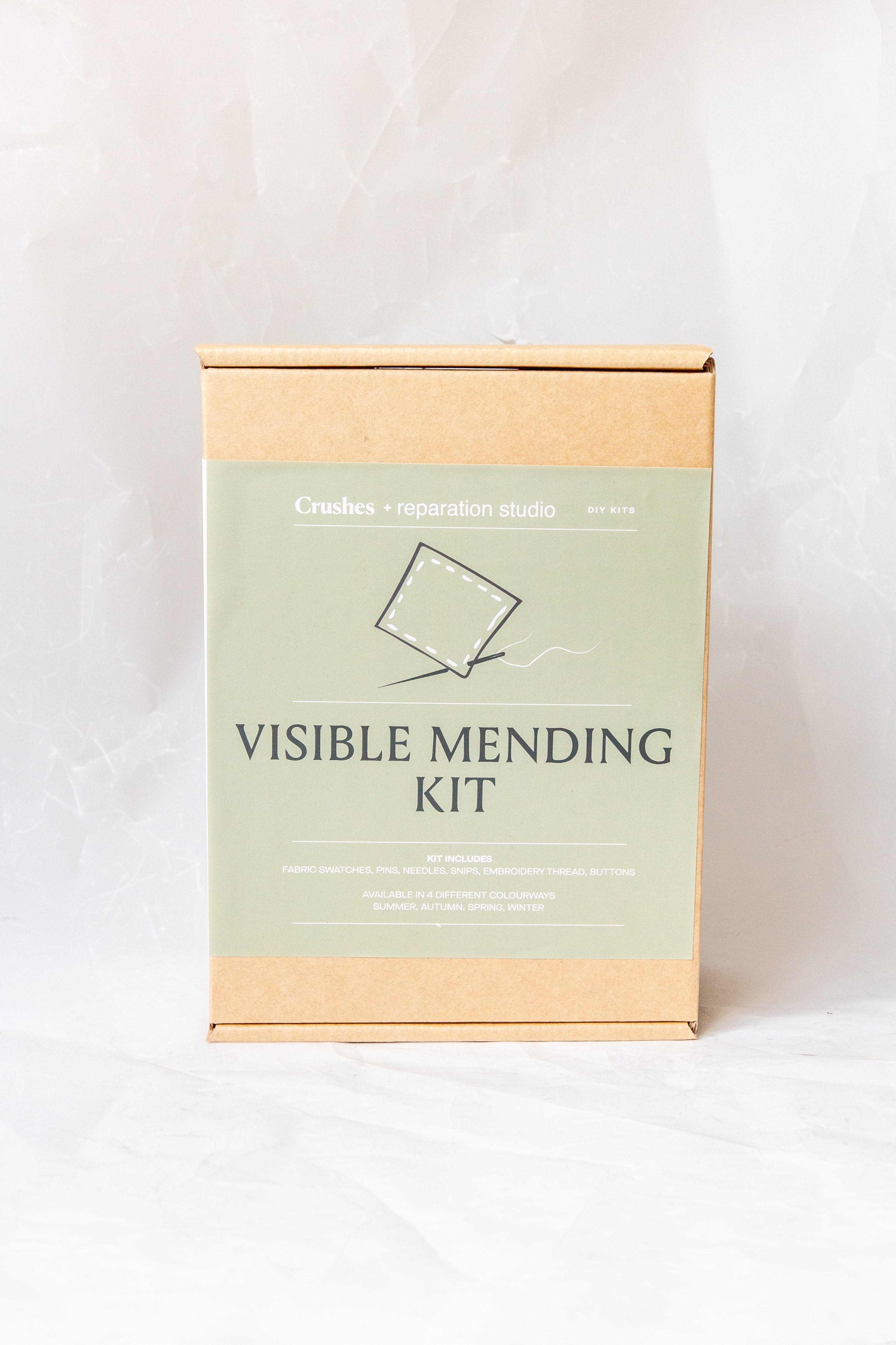 DIY Visible Mending Kit by Reparation Studio