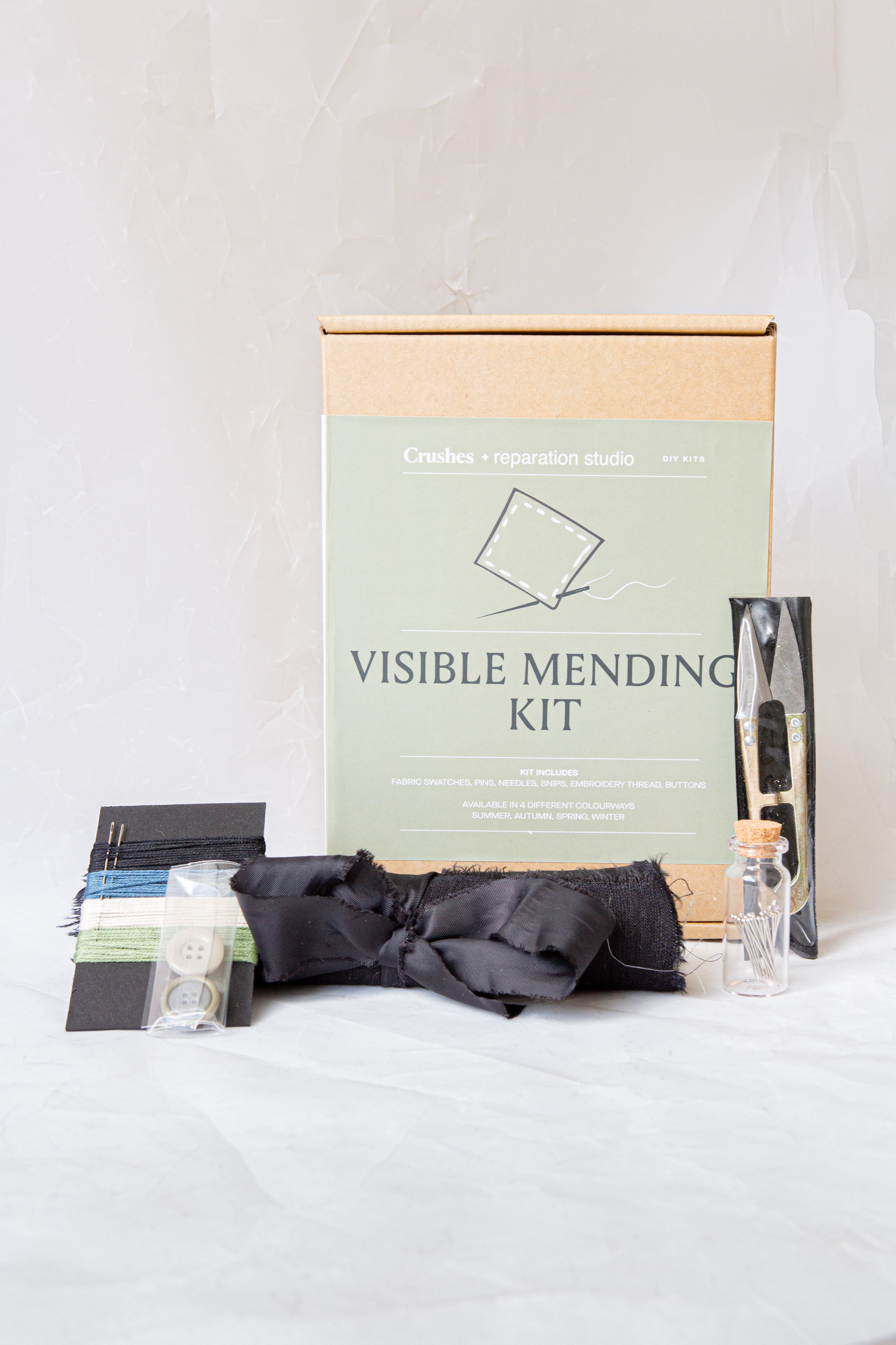 DIY Visible Mending Kit by Reparation Studio