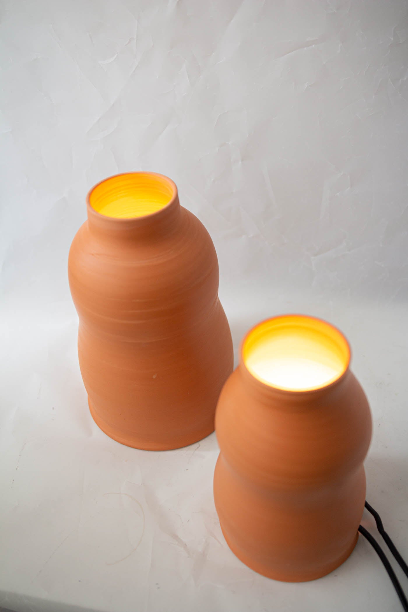 Terracotta Bedside Lamp