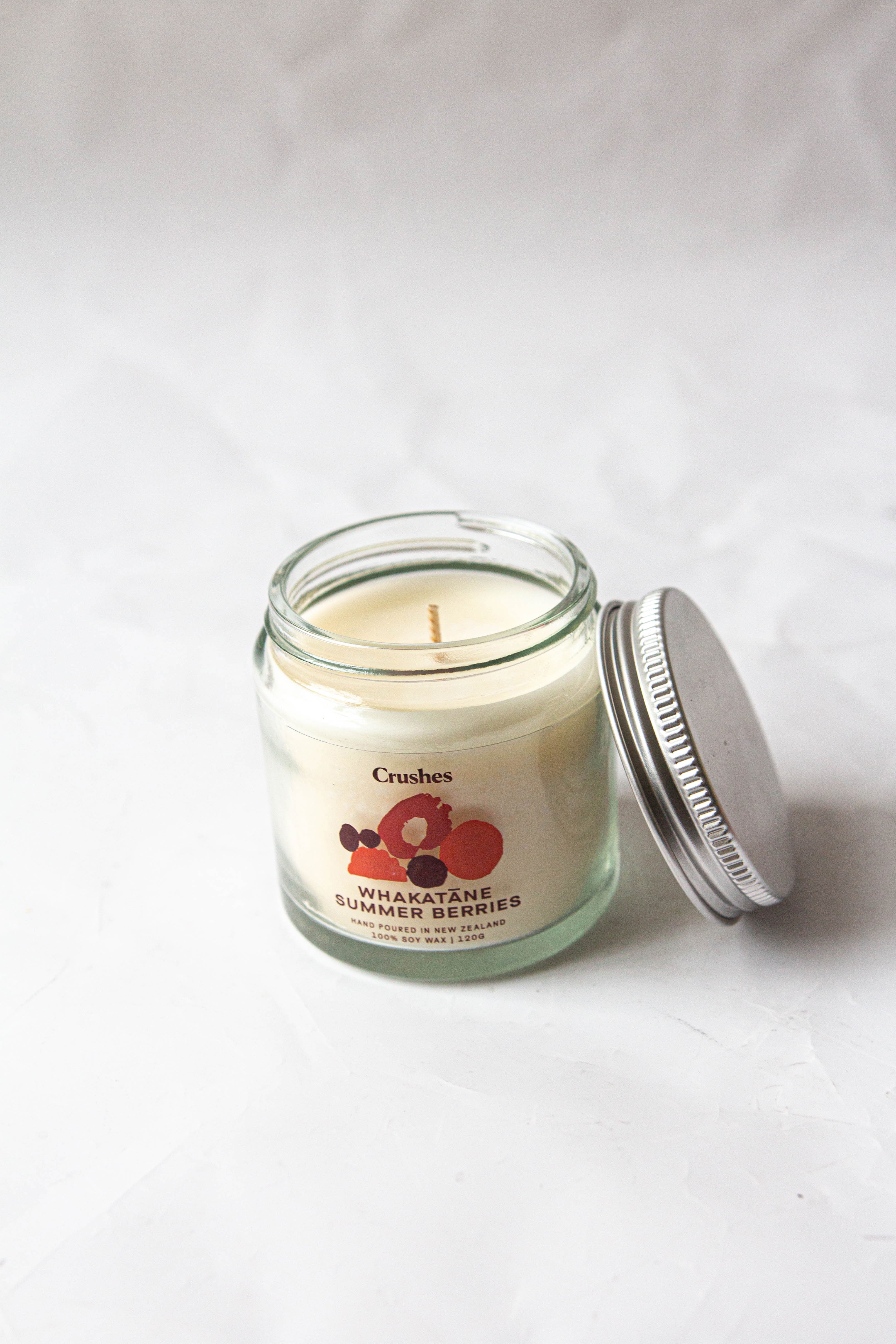 Whakatāne Summer Berries Scented Soy Candle