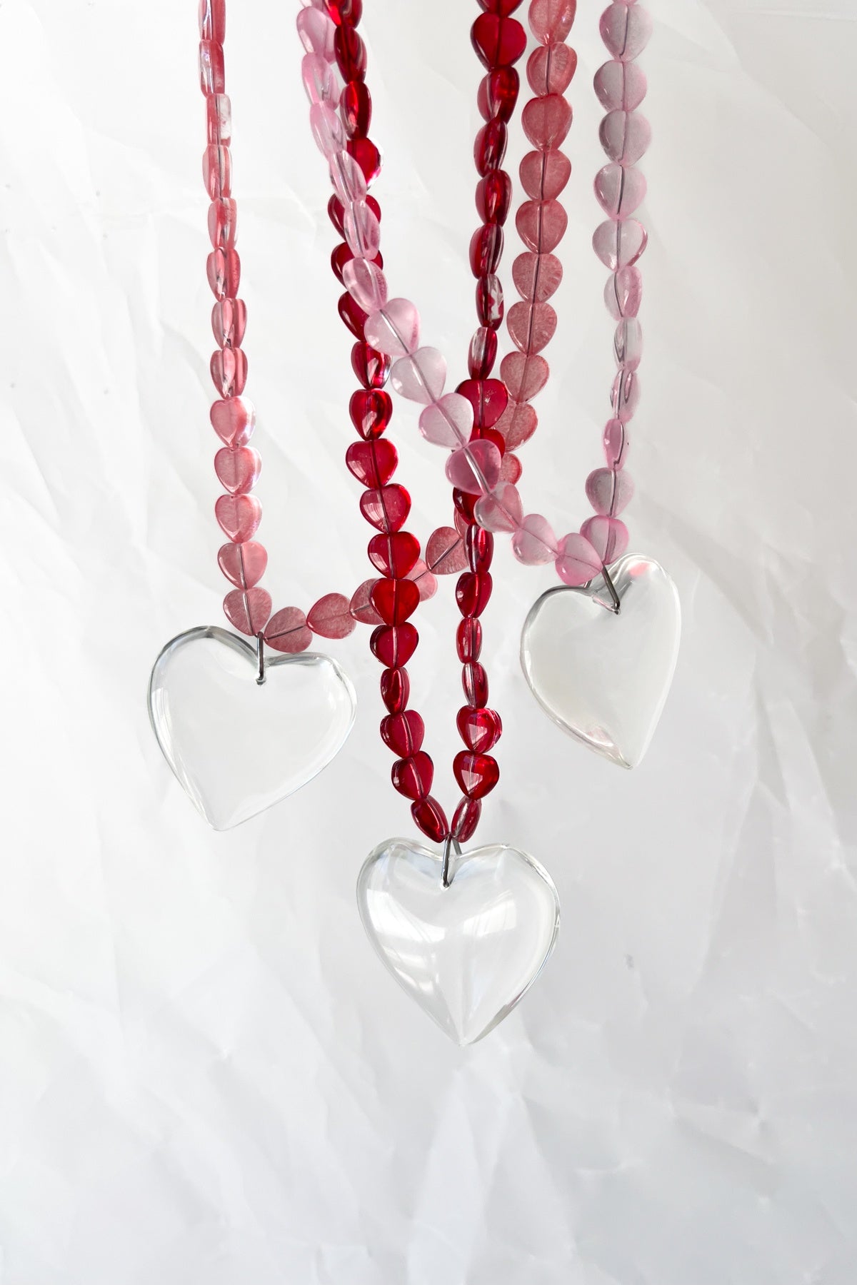 Valentines Heart Pendant Necklace