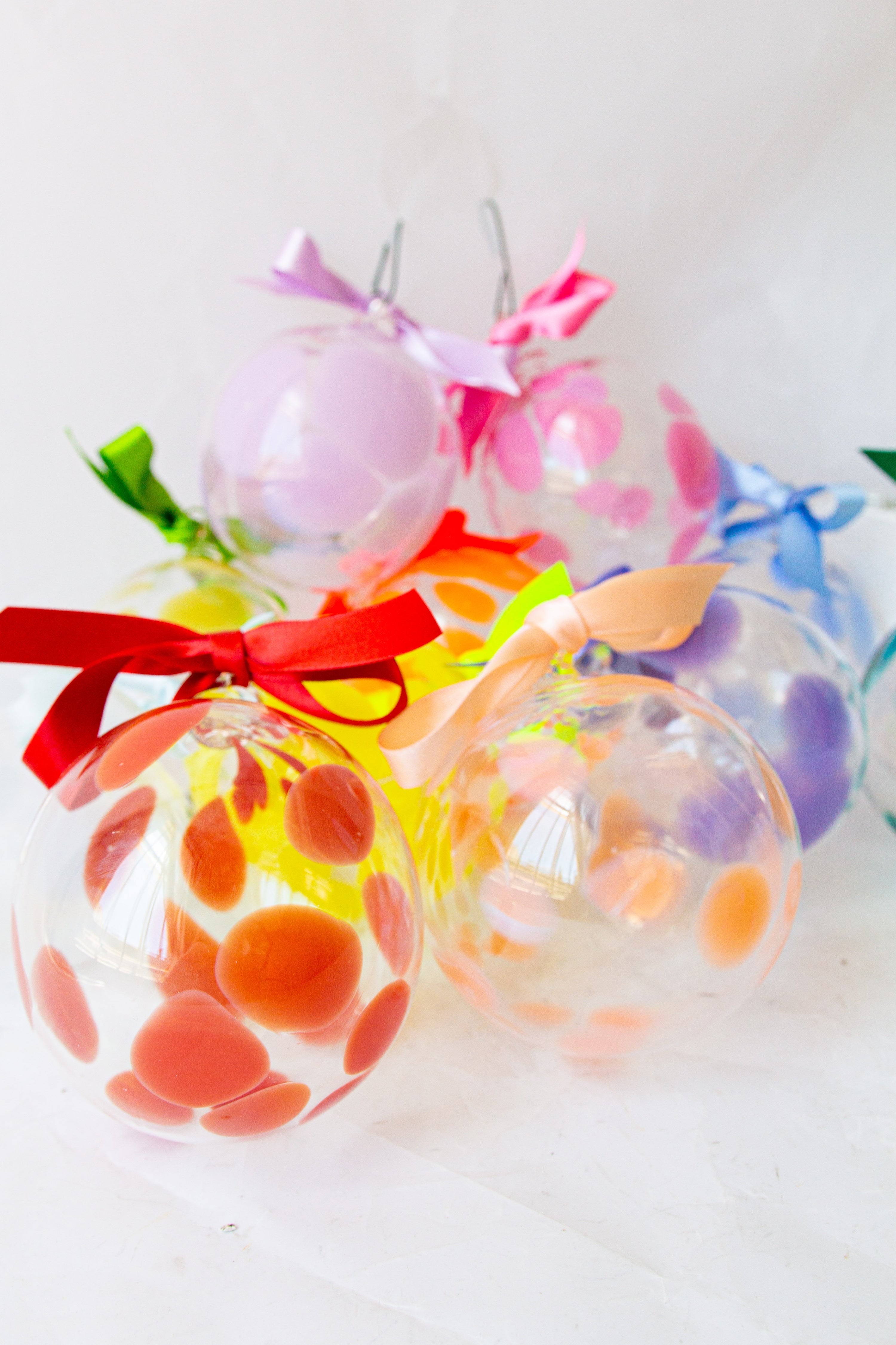 Mouth Blown Glass Baubles