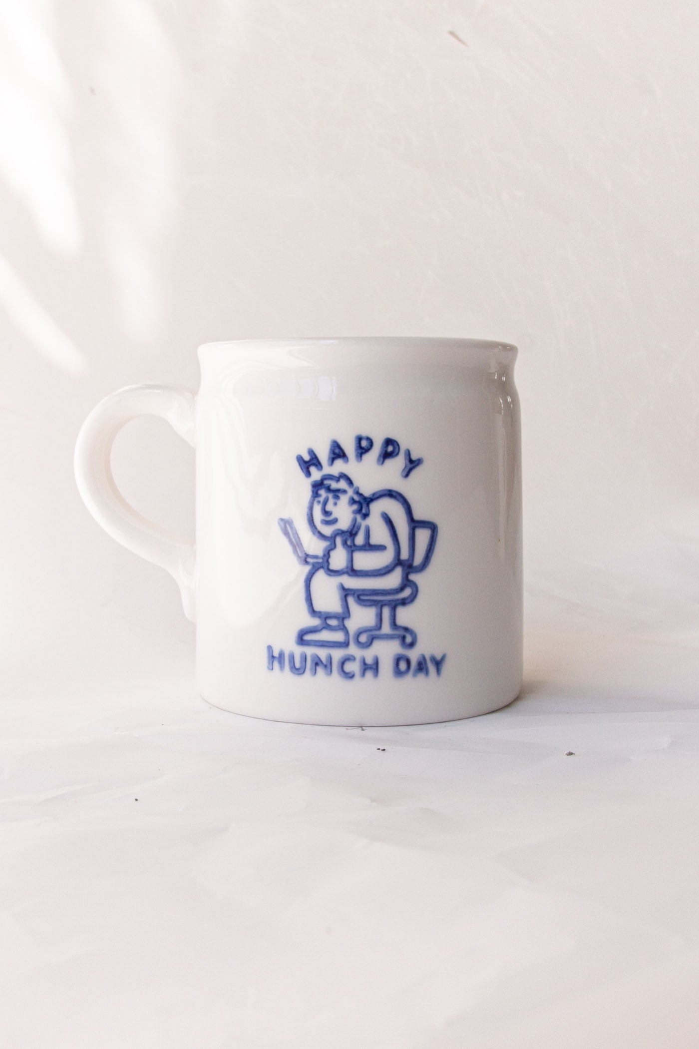 Happy Hunch Day Handmade Porcelain Mug