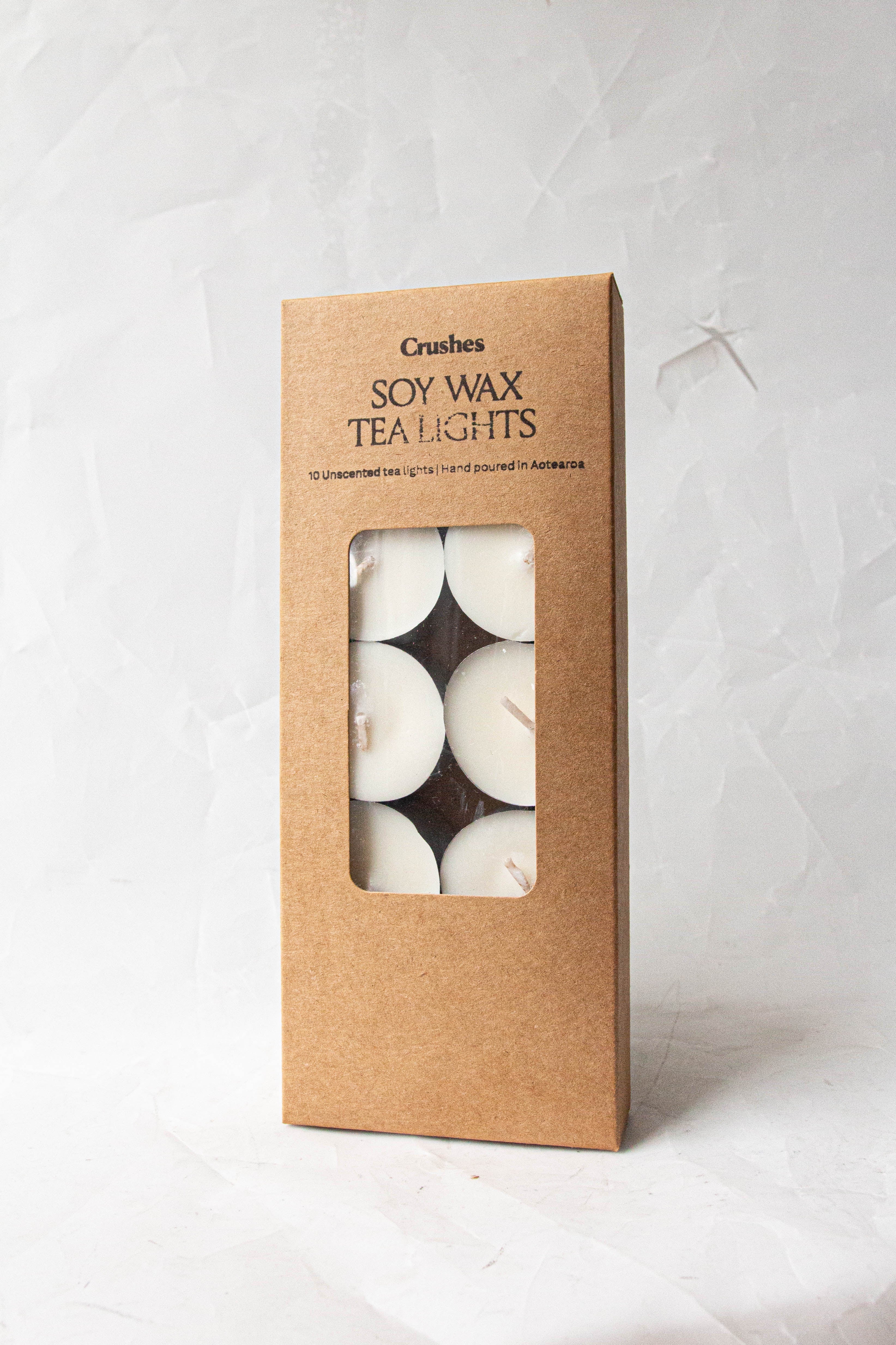 Soy Wax Tealights - Box of 10