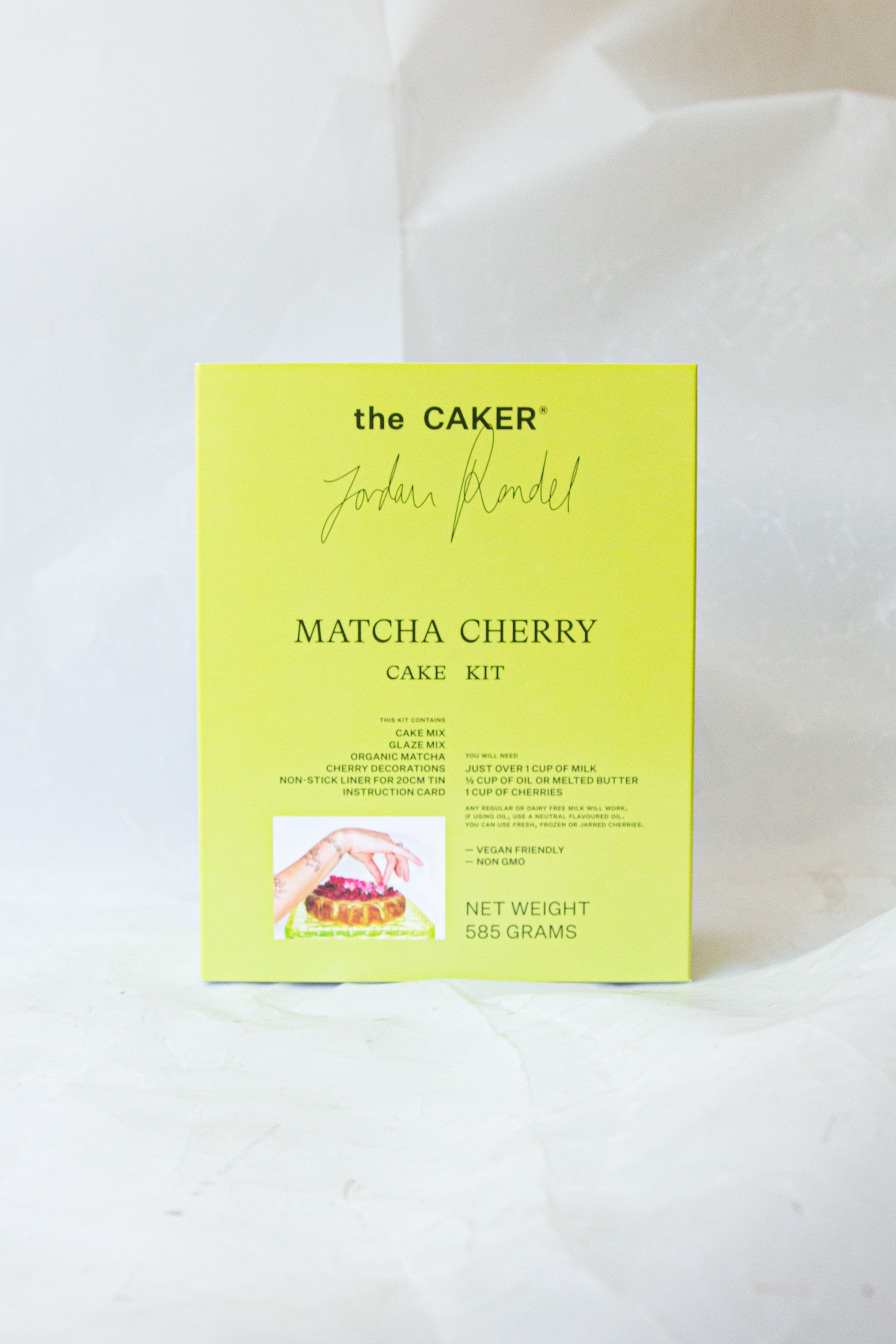 Matcha Cherry Cake Kit