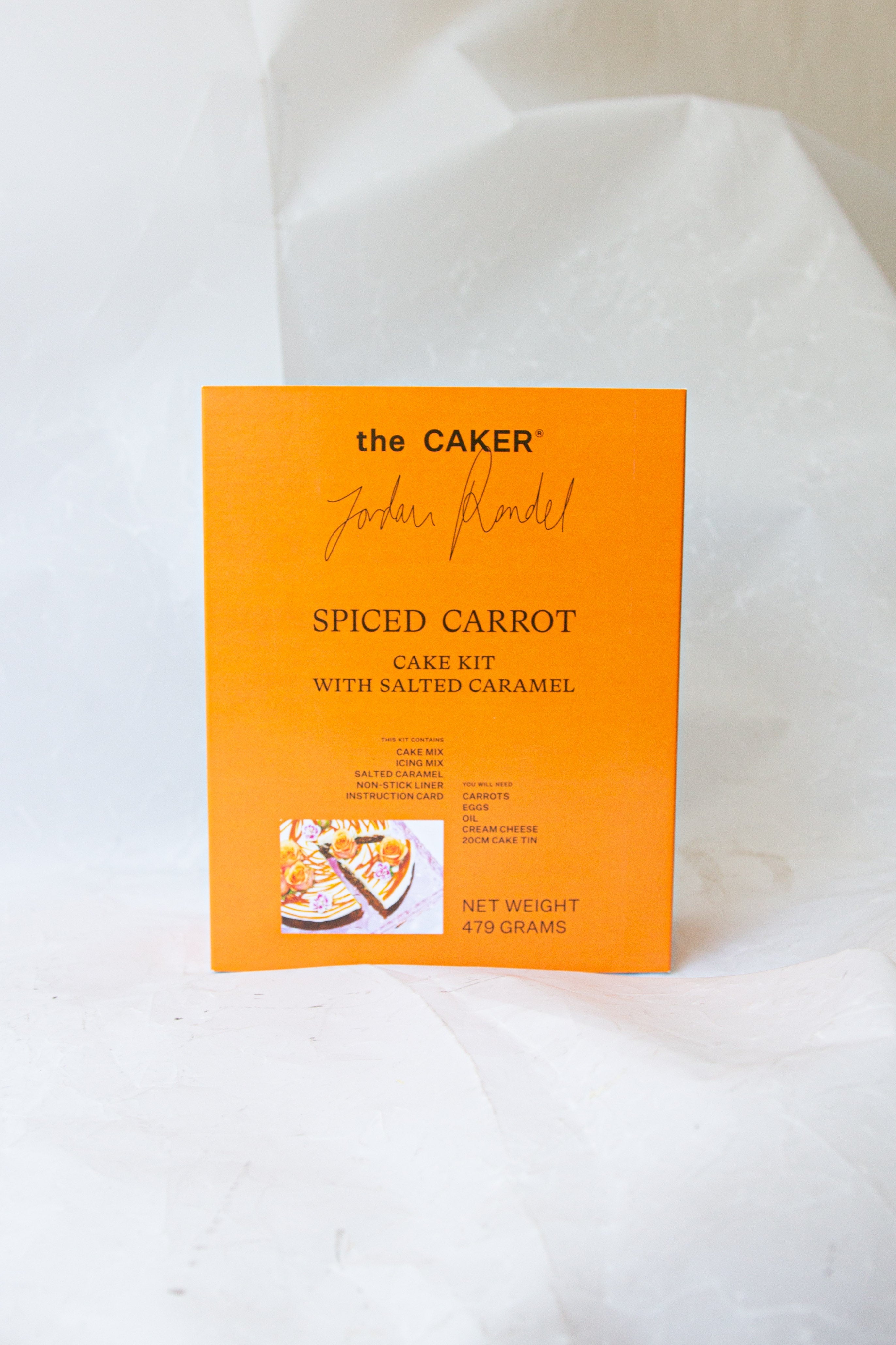 Spiced Carrot with Salted Caramel Cake Kit