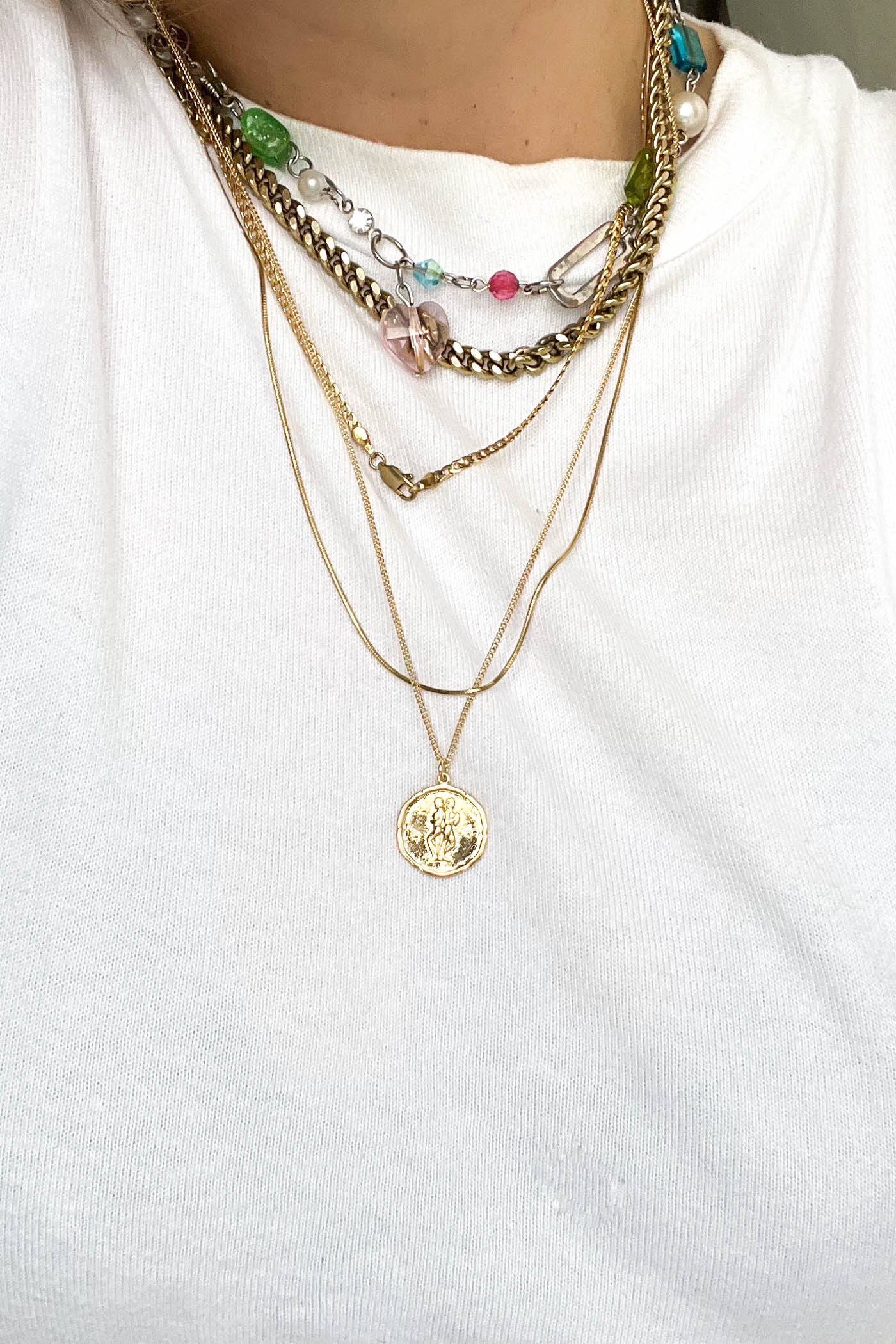 Star Sign Gold Pendant Necklace