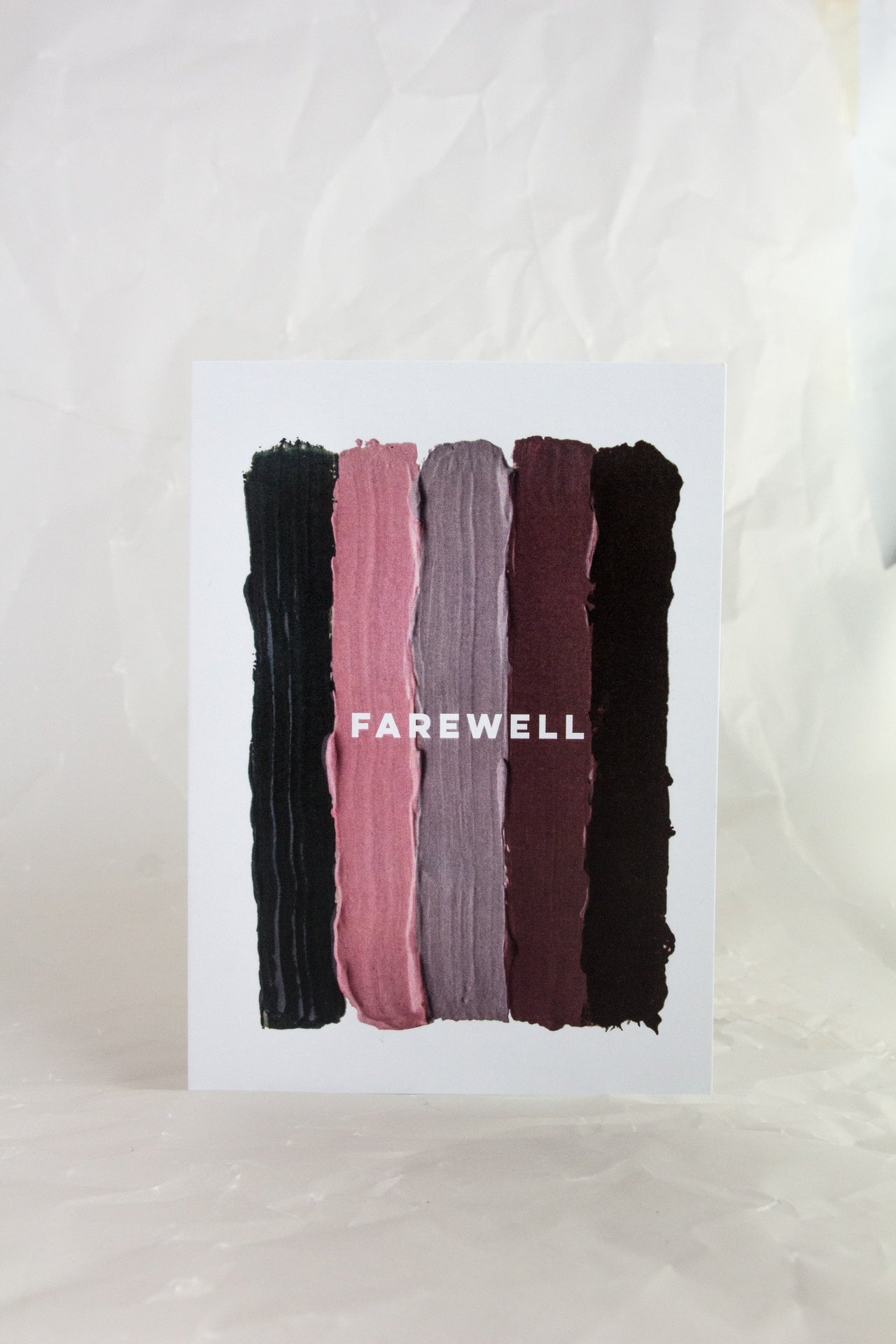 Farewell Paint Card