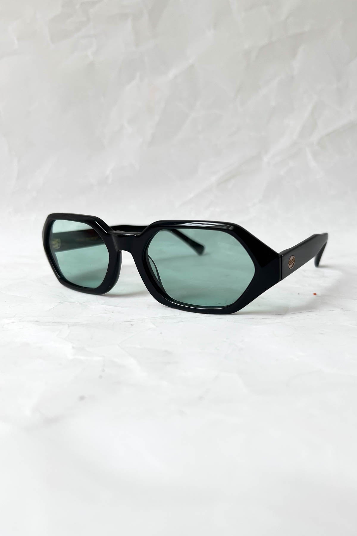 Penny Sunglasses - Black/ Green